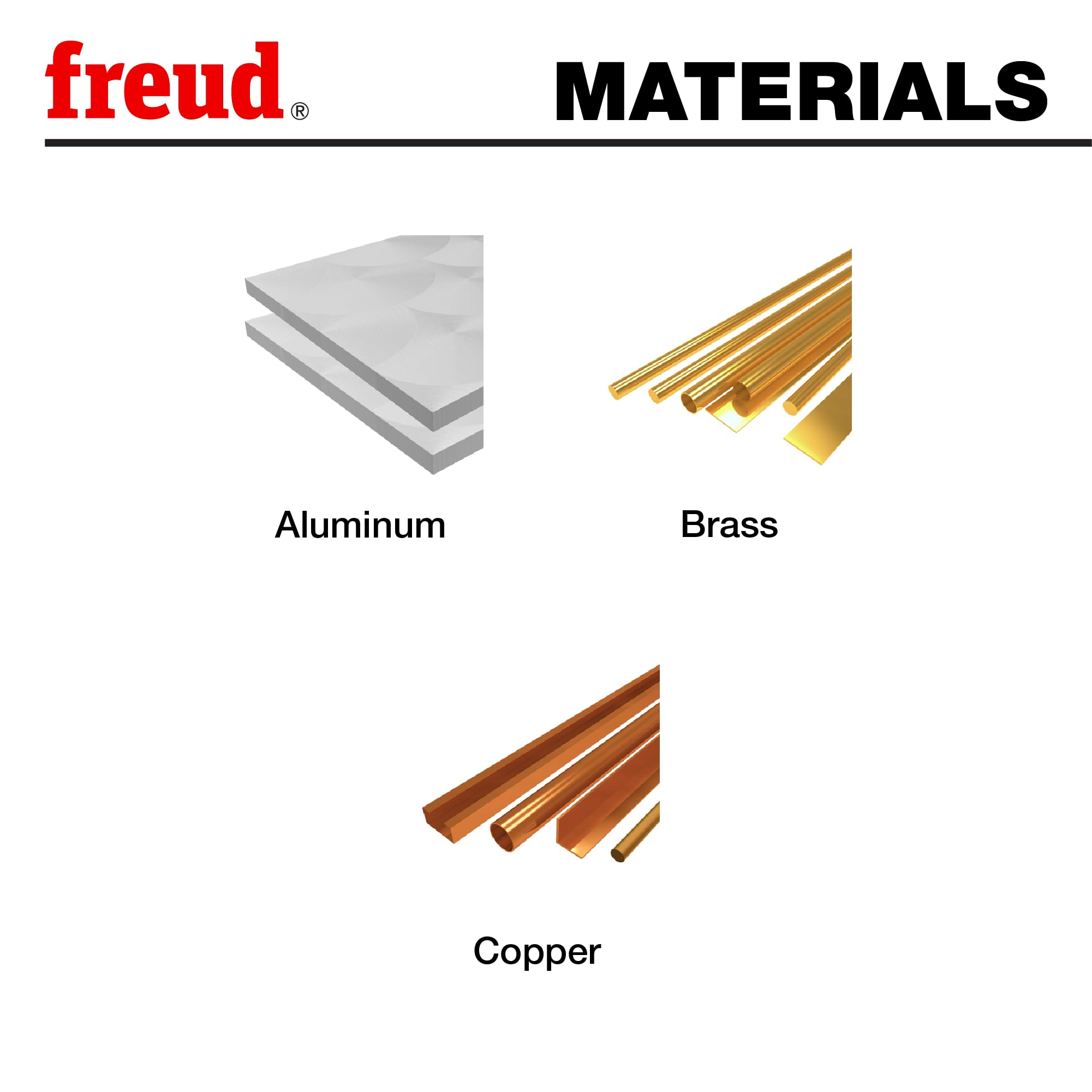 Freud lu89 m008 (58 dientes hoja de sierra de corte para metal no ferrosos con 5/8-inch Arbor, LU89M012