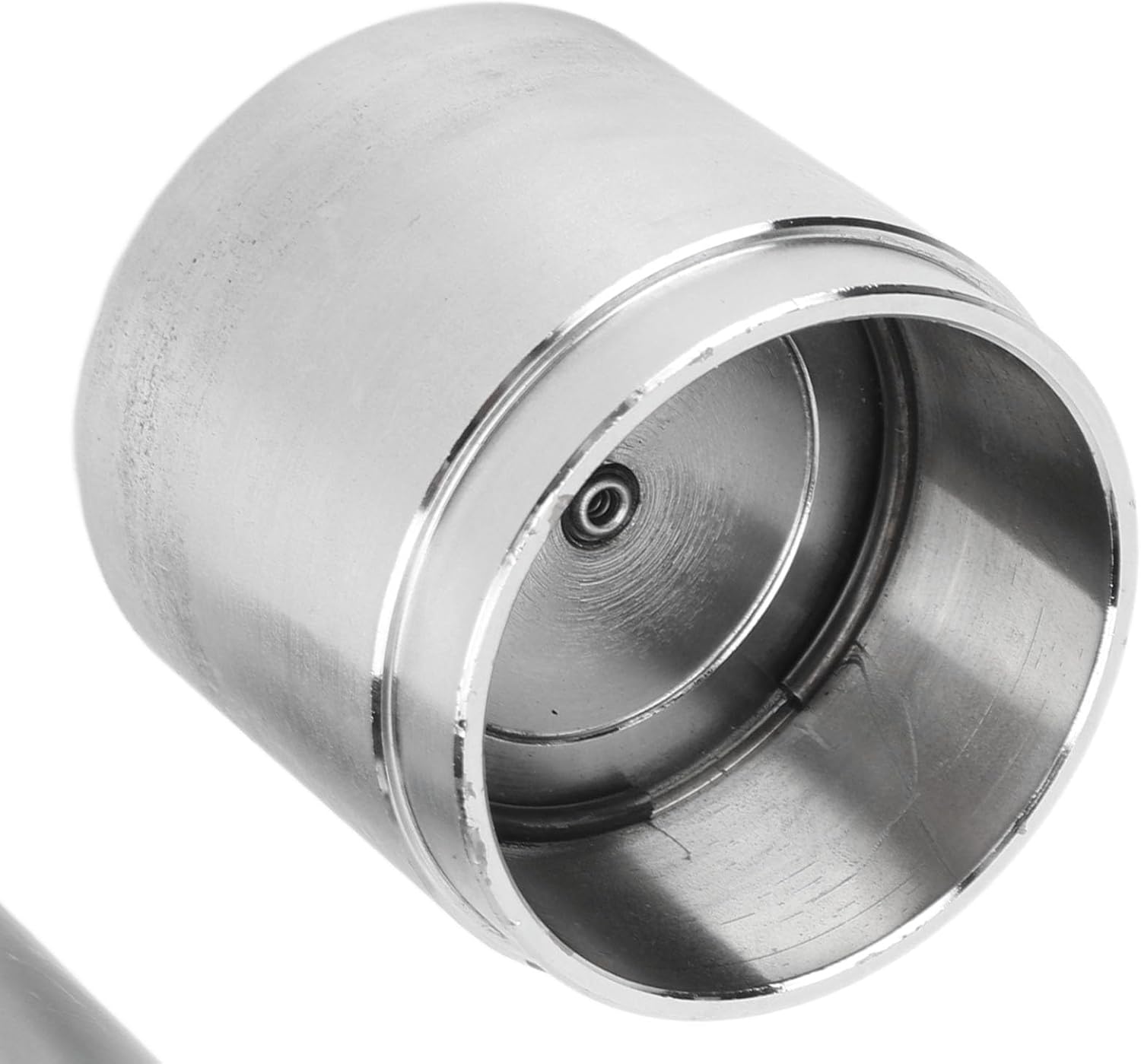 2Pcs Bearing Protectors: with Dust Covers, Stainless Steel Universal Trailer Wheel Bearing Kit for Boats Snowmobiles Rvs Atvs, Fits 1.98in Hubs