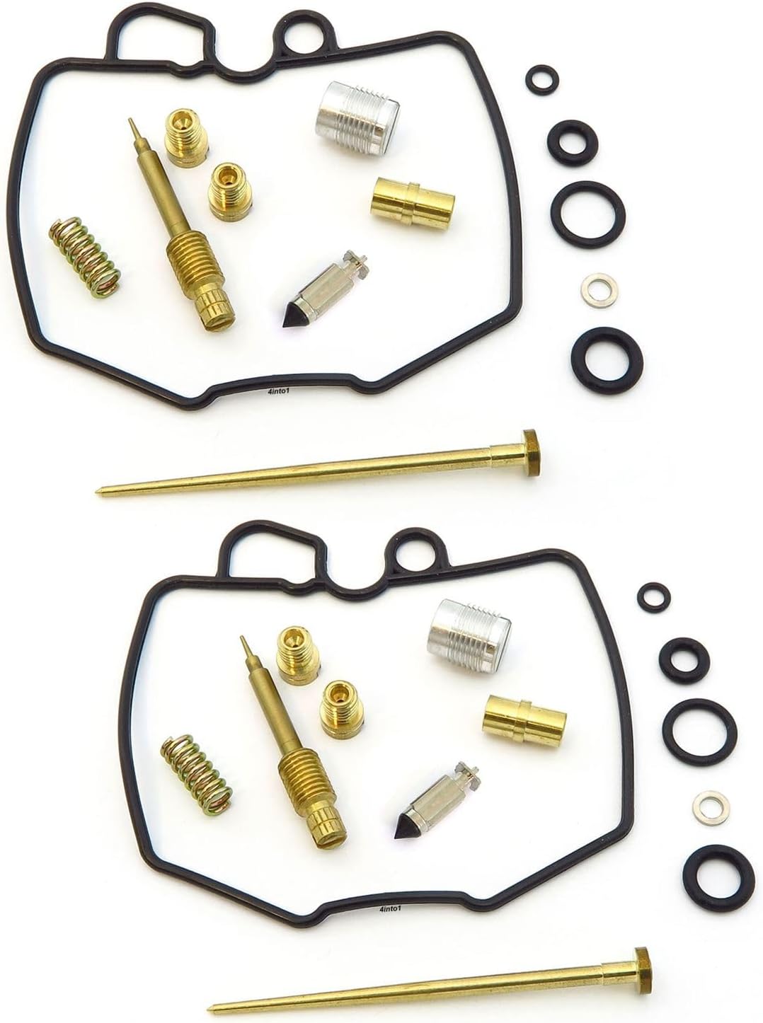Set of 2 Carburetor Rebuild Kits Compatible with Honda