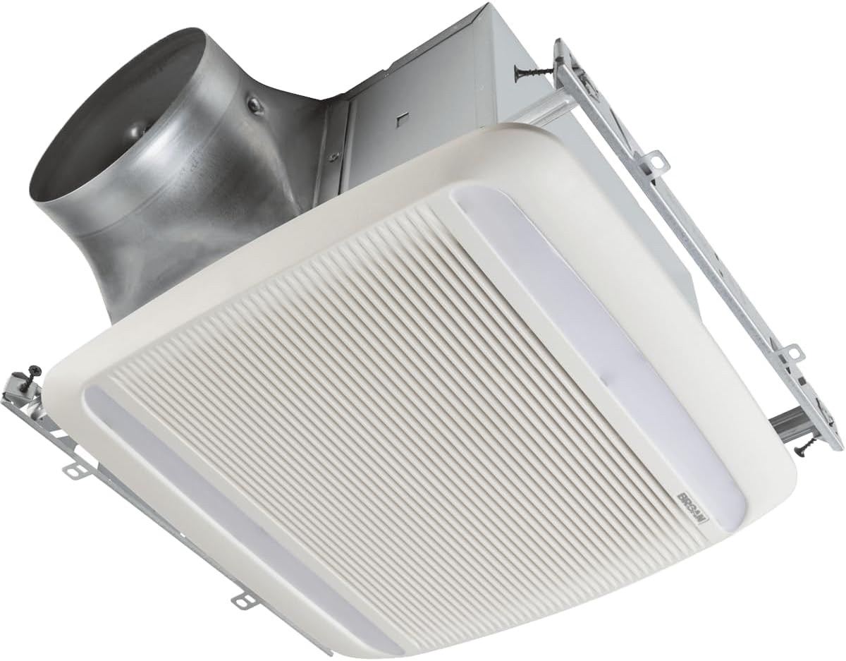 Broan-NuTone RB110L1 ENERGY STAR Certified Bathroom Fan, Medium, White