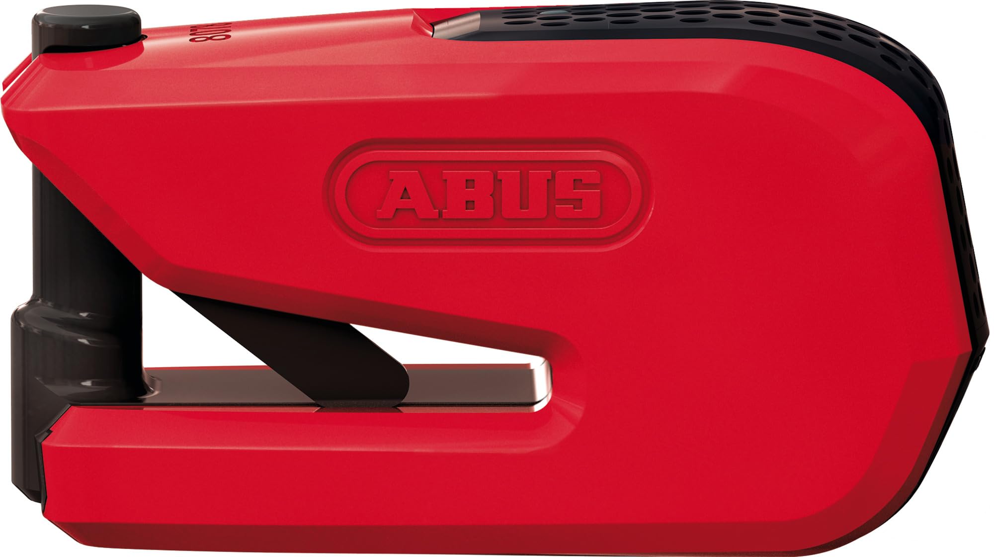 ABUS Granit Detecto SmartX 8078 2.0 antirrobo de disco de freno para motos - antirrobo inteligente para motos con alarma de 100 dB - funcionamiento mediante app nivel de seguridad 18 - rojo