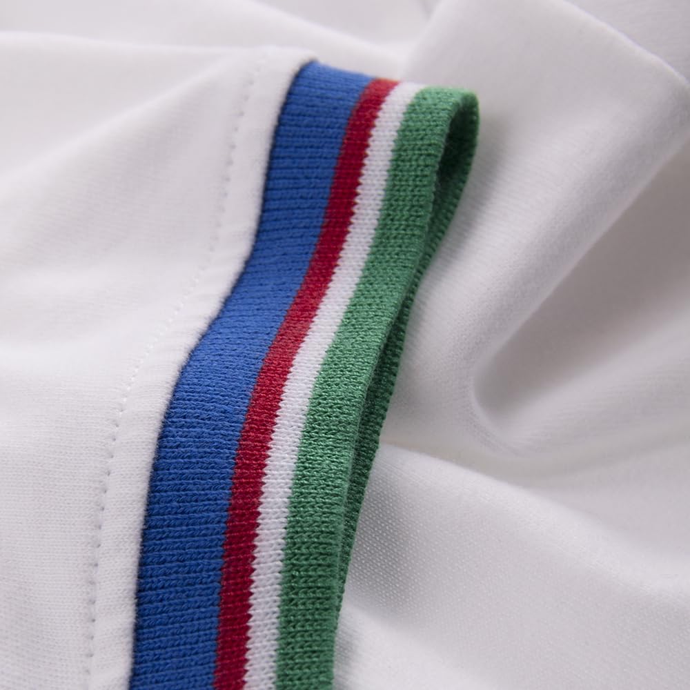 Italy Away World Cup 1982 Short Sleeve Retro Football Shirt
