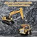 Joylike RC Excavator and Dump Truck Toy Set，2.4Ghz Metal Remote Control Construction Vehicle with Light&Sound, Best Christmas Toy for Boys 8+Year Old Kid