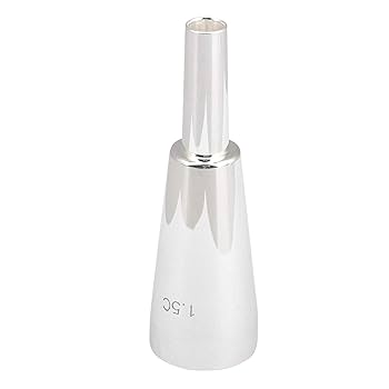 ノーブランド トランペットマウスピース1.5C ヘビータイプ シルバーメッキ ノーブランド トランペットマウスピース1.5C ヘビータイプ