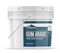 Vista 3 de Earthborn Elements Goma árabe (1 galón), acacia, multitud de usos, cubo resellable (5 libras)