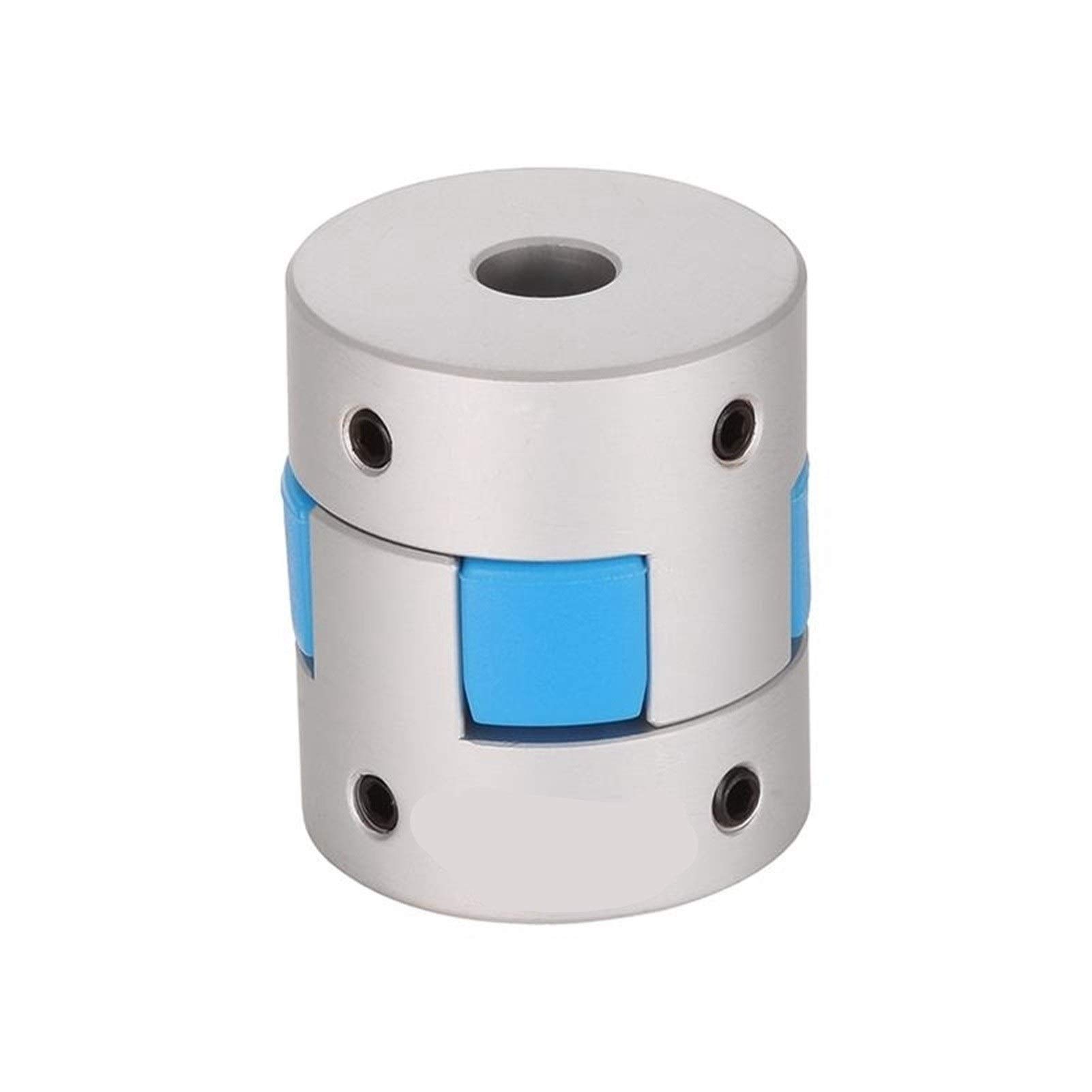 SUOFEILAIMU-PHONE CASE Metal Coupler Jaw D20 L30 Shaped Setscrew Series Flexible Coupling Shaft Coupler for Servomotor (Inner Diameter : 7x8)