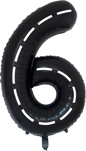 Miniatura 22 de 134 piezas Suministros de decoración de fiesta de cumpleaños de coche de carreras para niños - Globos de temática de carreras de cumpleaños Globos