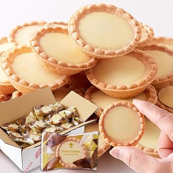 Natural Life White Chocolate Tart 30 Pieces, Bakery, Sweets, Sweets, Snacks, Individual Packaging, Large Capacity, Room Temperature