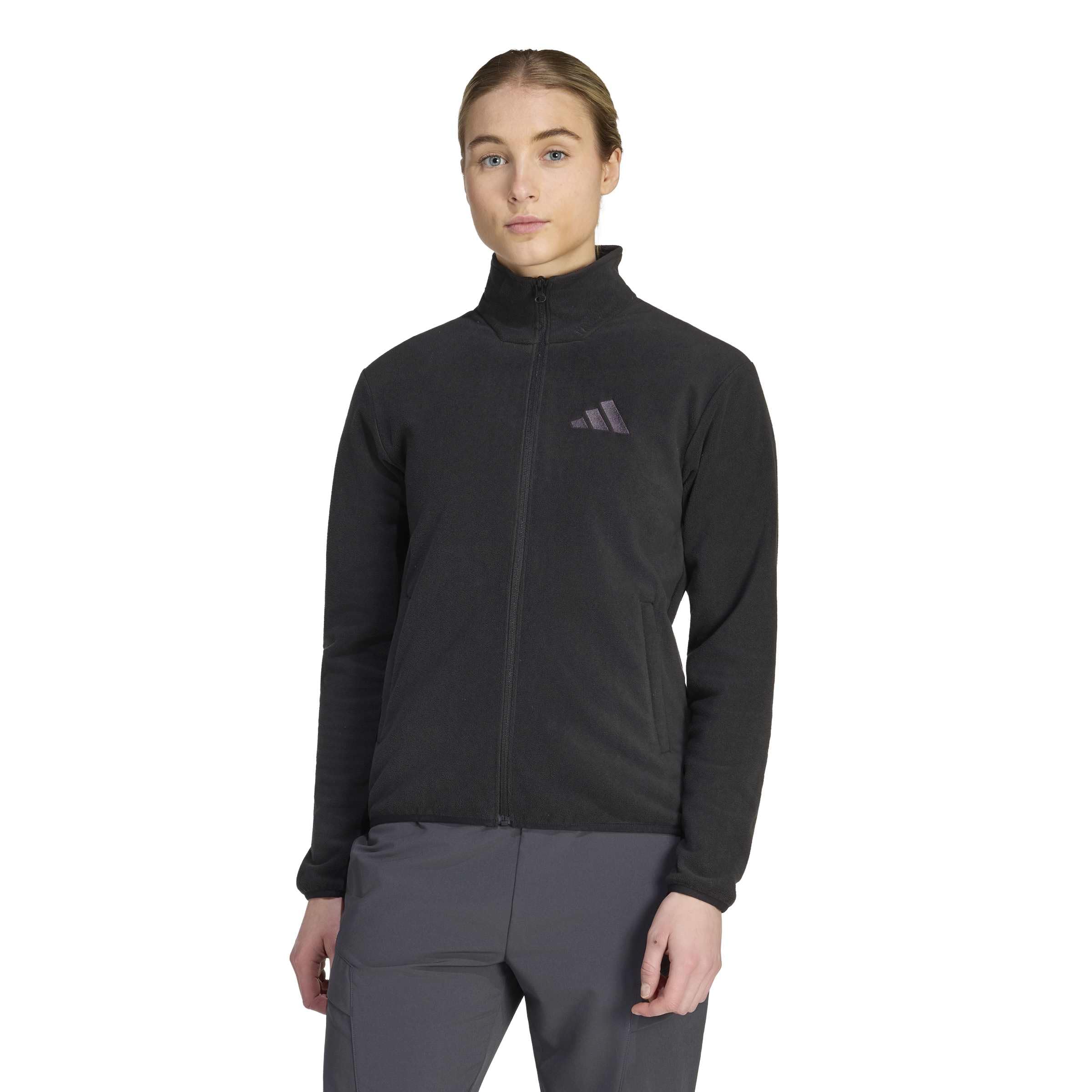 Women's Terrex Multi Essentials Full-zip Fleece Hiking Jacket