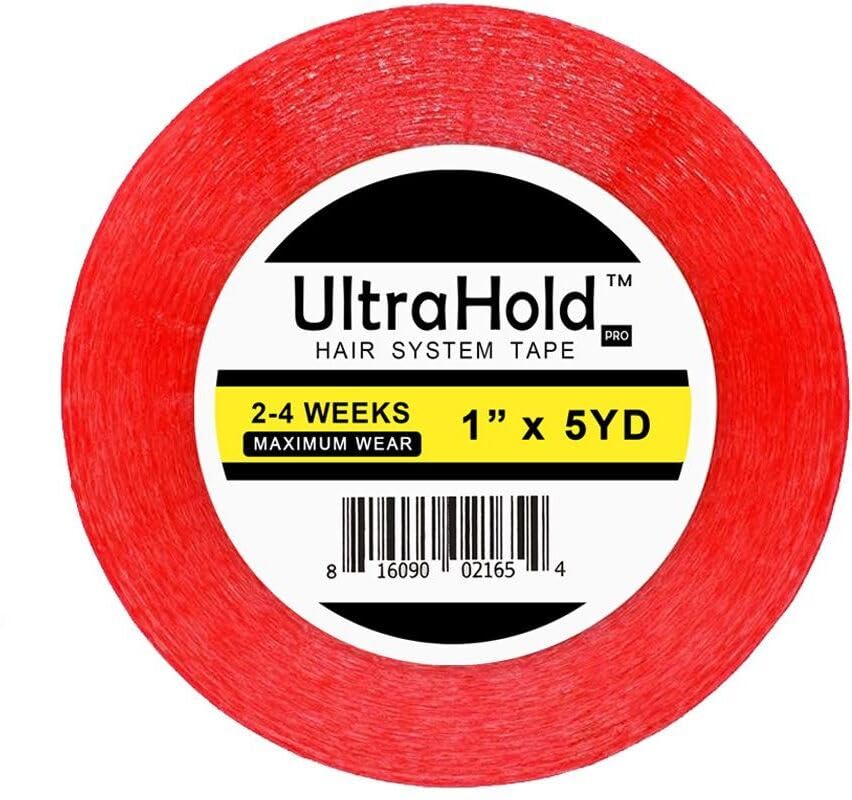 Red Hair Wig Tape 5 Meter Roll | Waterproof Transparent Double Sided Adhesive | Strong Hold 2–3 Weeks | For Hair Patch, Toupee & Lace Front Wig-image-14