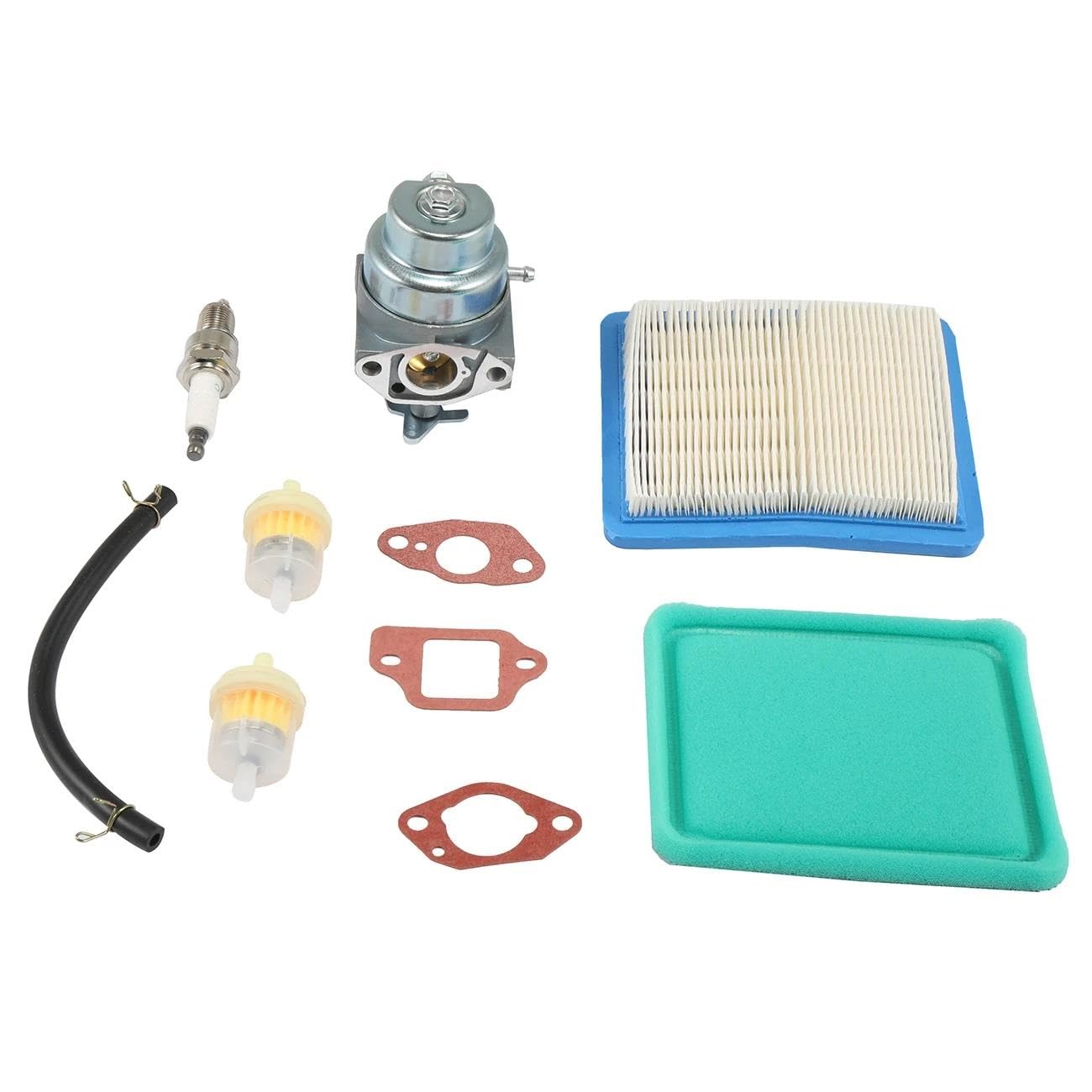INPETS Carburador Filtro Aire para Subaru para Robin EA190V EA175V EV190A Kit Carburador Motores Lavadora A Presión con Junta Filtro Aire Carburador Línea Combustible Kit Carburador