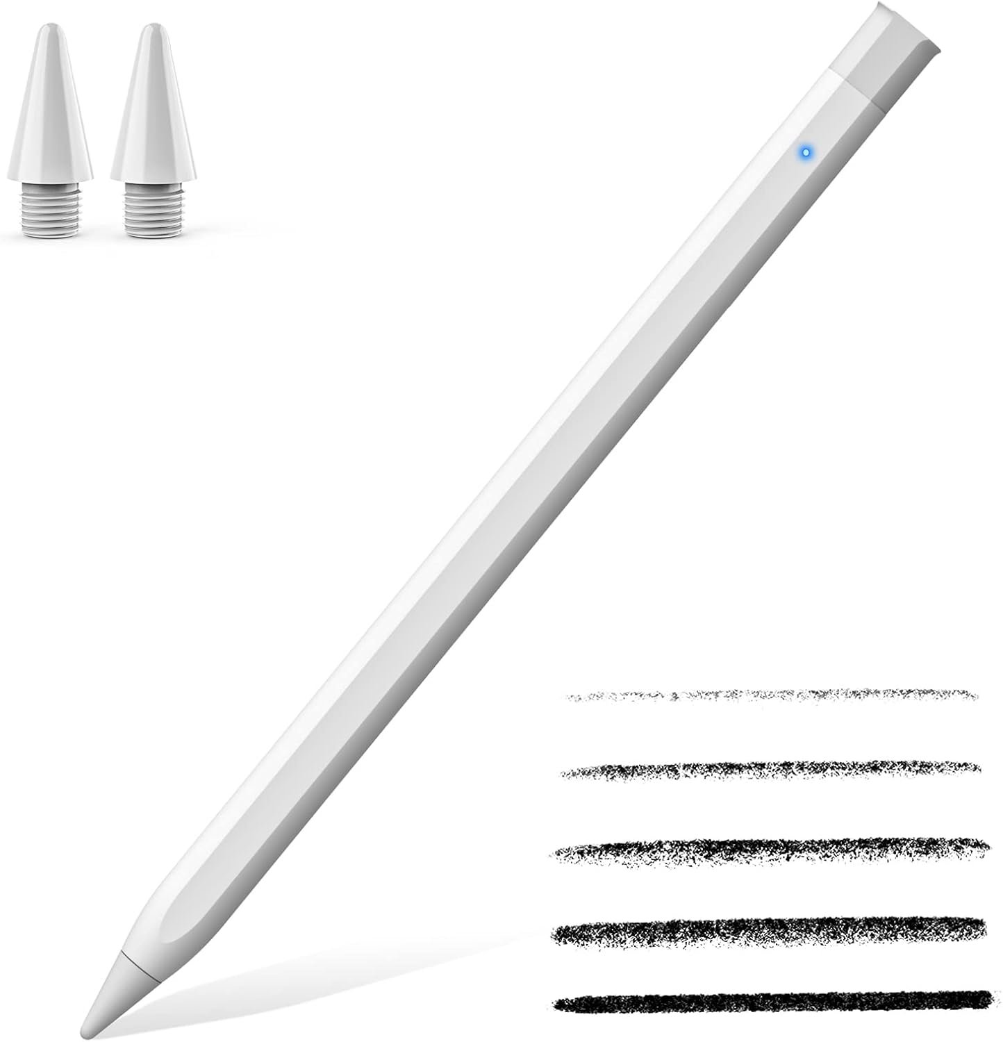 Amazon RICQD スタイラスペン 20182021年 Apple iPad 対応 手のひらカット 傾斜 磁気機能 iPad 9