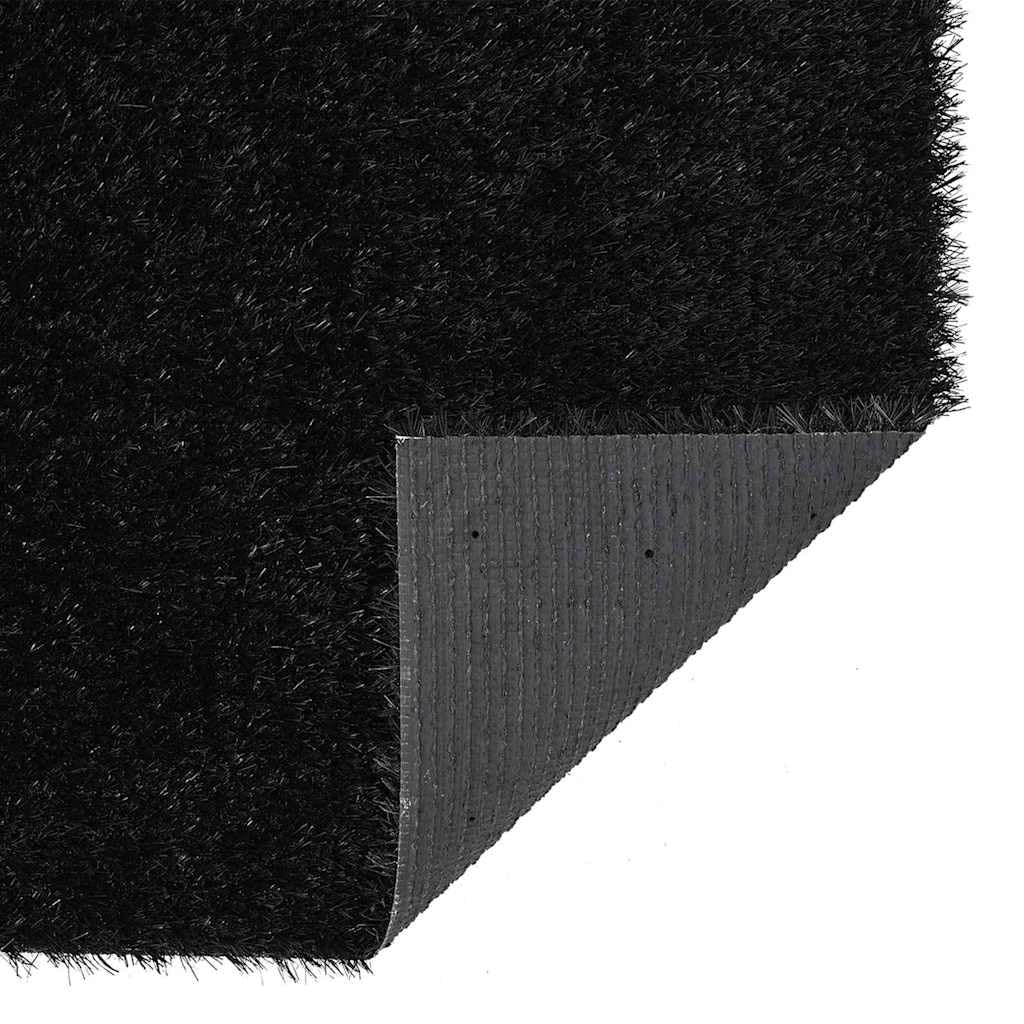 vidaXL Erba Artificiale Nero 500 x 100 x 3 cm Polipropilene, Soluzioni per Erba Sintetica, Alternativa Bassa Manutenzione, Prato Eco-Friendly per Esterni e Giardini