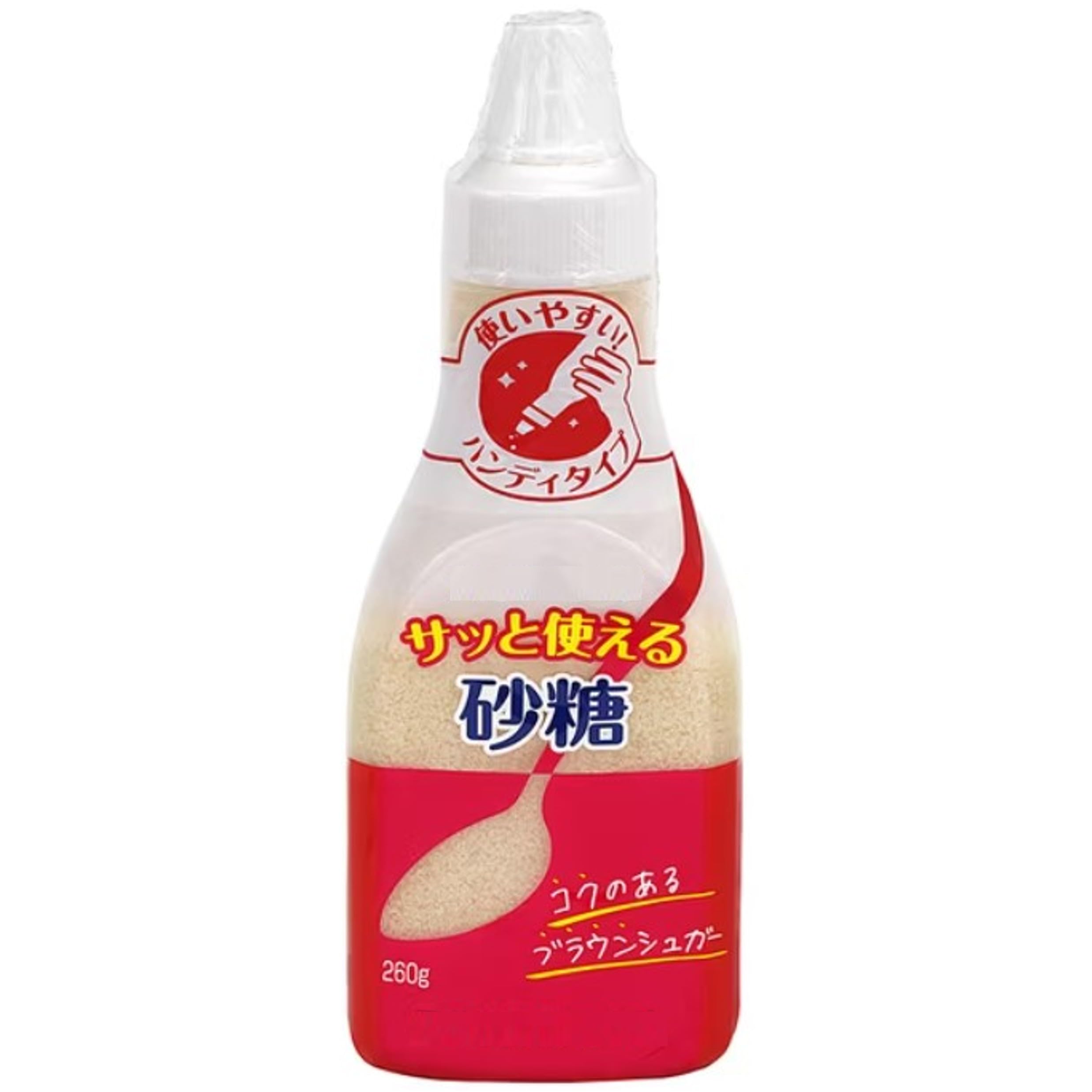 Amazon.co.jp: サッと使える砂糖 260g 本体 使いやすい！ハンディ