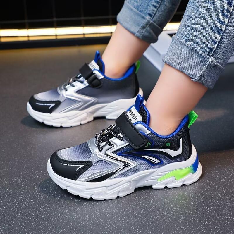 Kid Boys Girls Non Slip Fashion Sport Shoes for Running Walking Cycling Exercise School3