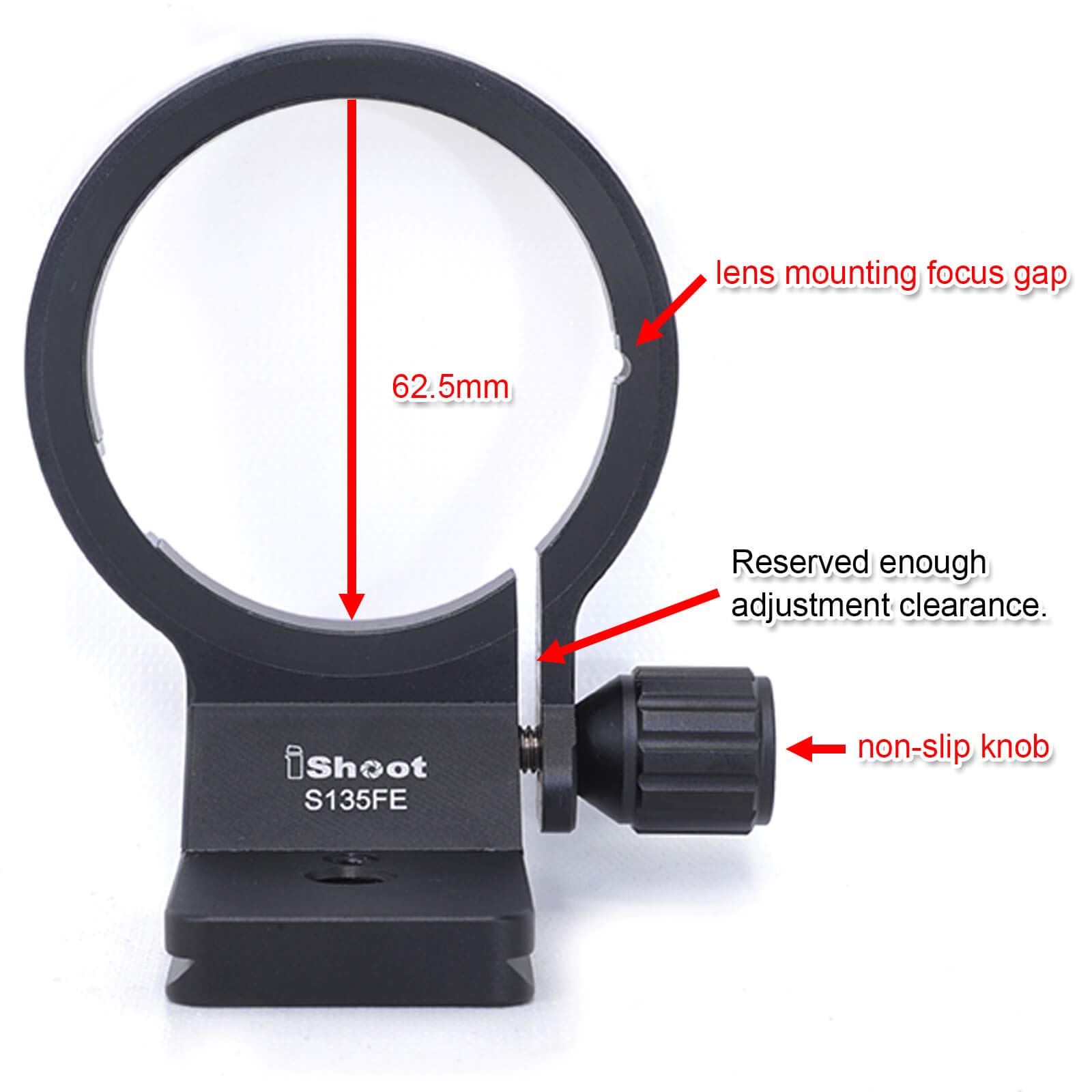 Tripod Mount Ring Lens Collar Support For Sony FE