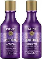 Kit Duo Speed Blond (Shampoo + Condicionador) 250ml Inoar