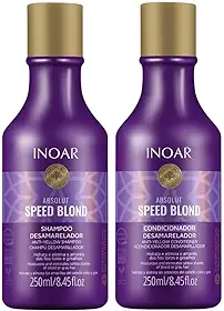 Kit Duo Speed Blond (Shampoo + Condicionador) 250ml Inoar