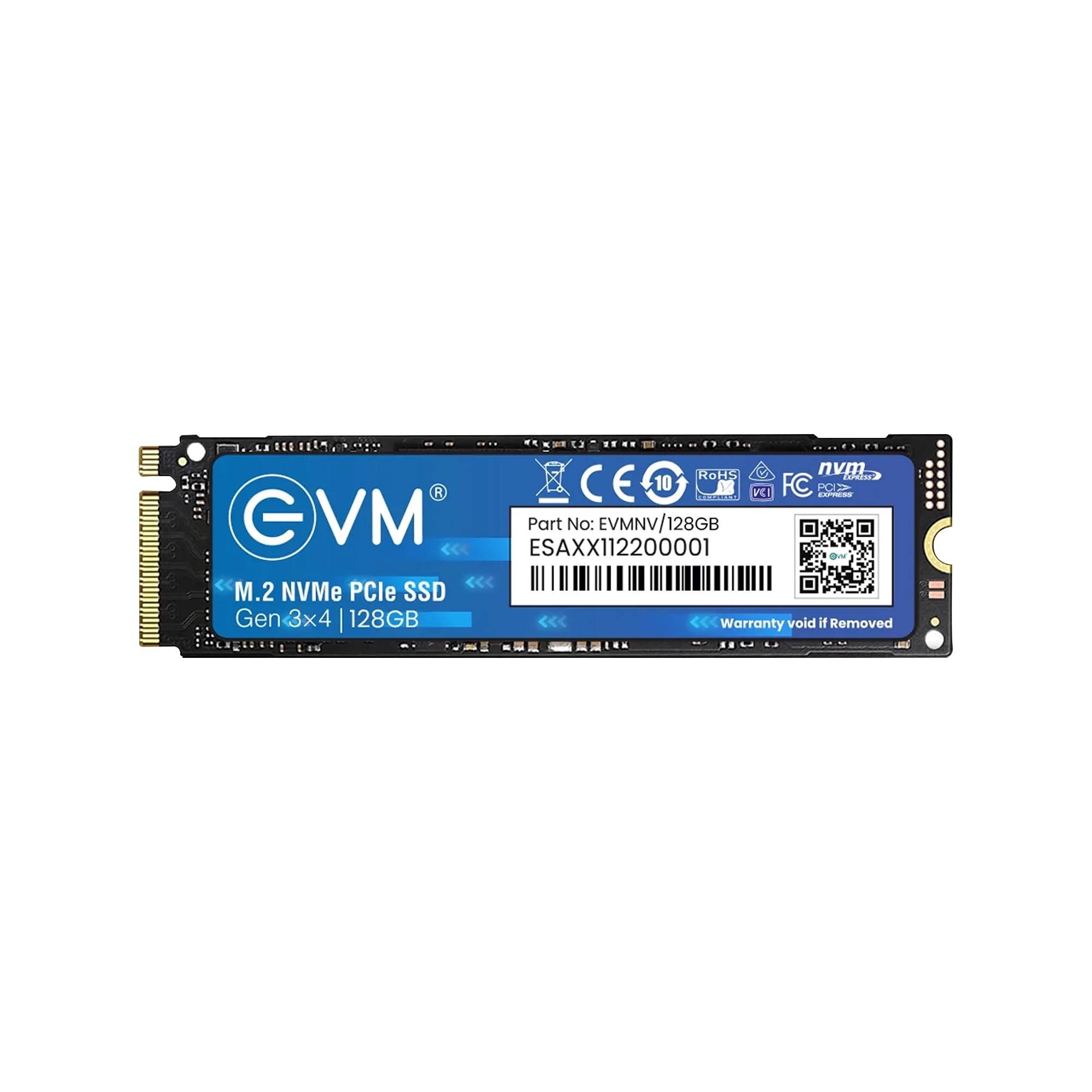 EVM Internal SSD Interface PCle Gen 3x4 Fast Performance, Ultra Low Po