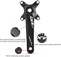 Vista 3 de Bielas para Bicicleta de Montaña Biela Integrada Hueca Modificada de Disco Único 32T 34 36T