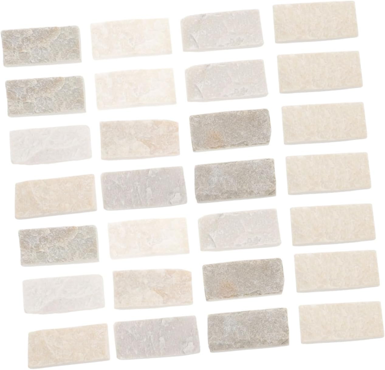 TOYANDONA 40pcs Miniature Bricks for DIY Craft Projects Realistic Simulation Bricks for Fish Tank Landscaping Bonsai Decoration for Miniature Gardens Unique