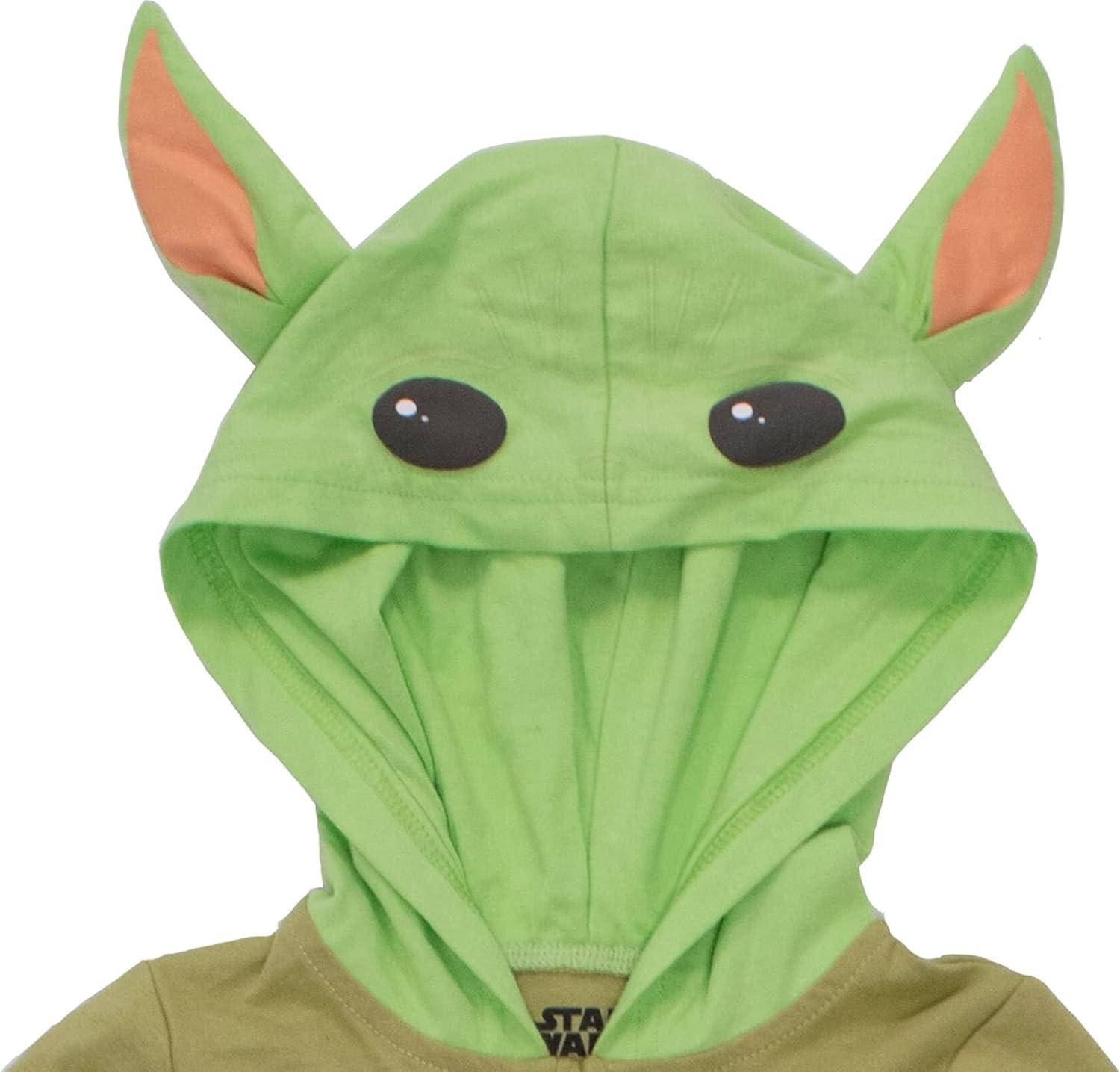 STAR WARS The Mandalorian The Child Baby Zip Up Cosplay Costume Coverall Newborn to Little Kid - Image 3