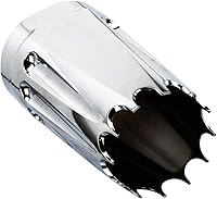 Vista 5 de HDBUBALUS Cubiertas deslizantes de horquilla superior para Harley Touring Road King Street Electra Glide Cromo