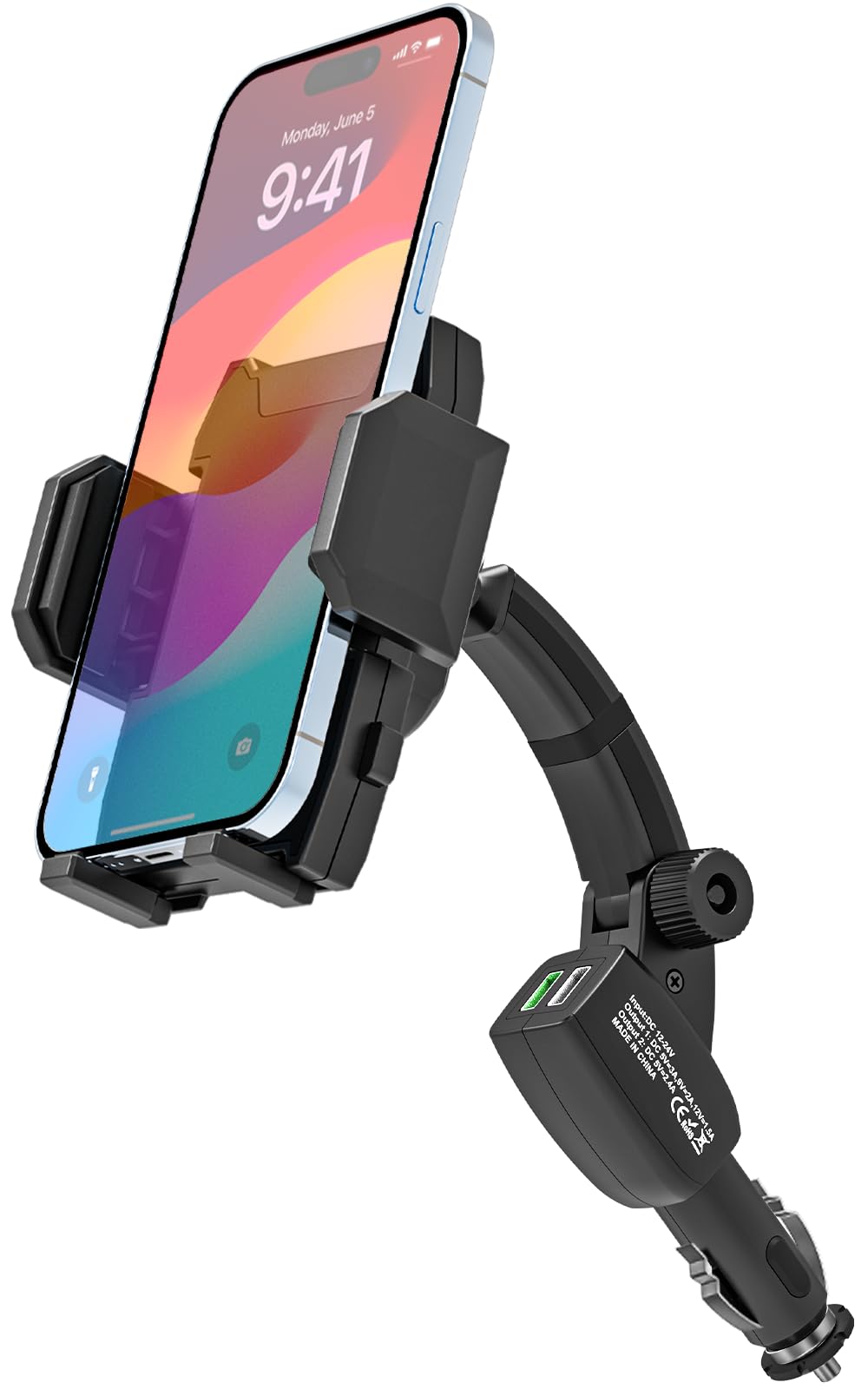 Amazon.com: woleyi Cigarette Lighter Car Phone Holder