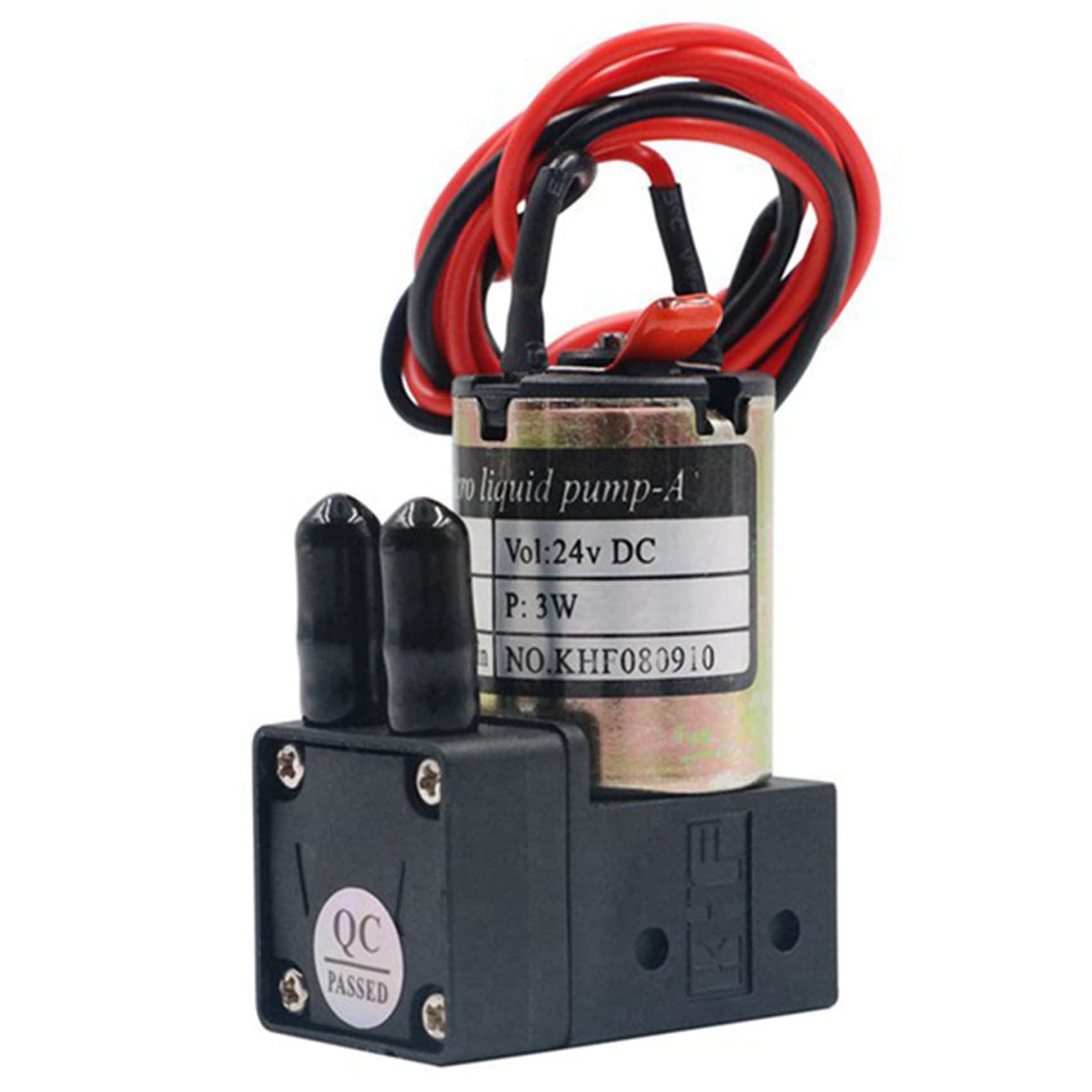 Kqcibz 3W Ink Pump Indoor and Outdoor Photo Machine Oil Suction Pump Liquid Pump 24V Diaphragm Pump, 500256599