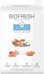 Ração Seca Biofresh Mix de Carne, Frutas, Legumes e Ervas Frescas Cães Castrados de Raças Médias 10,1kg