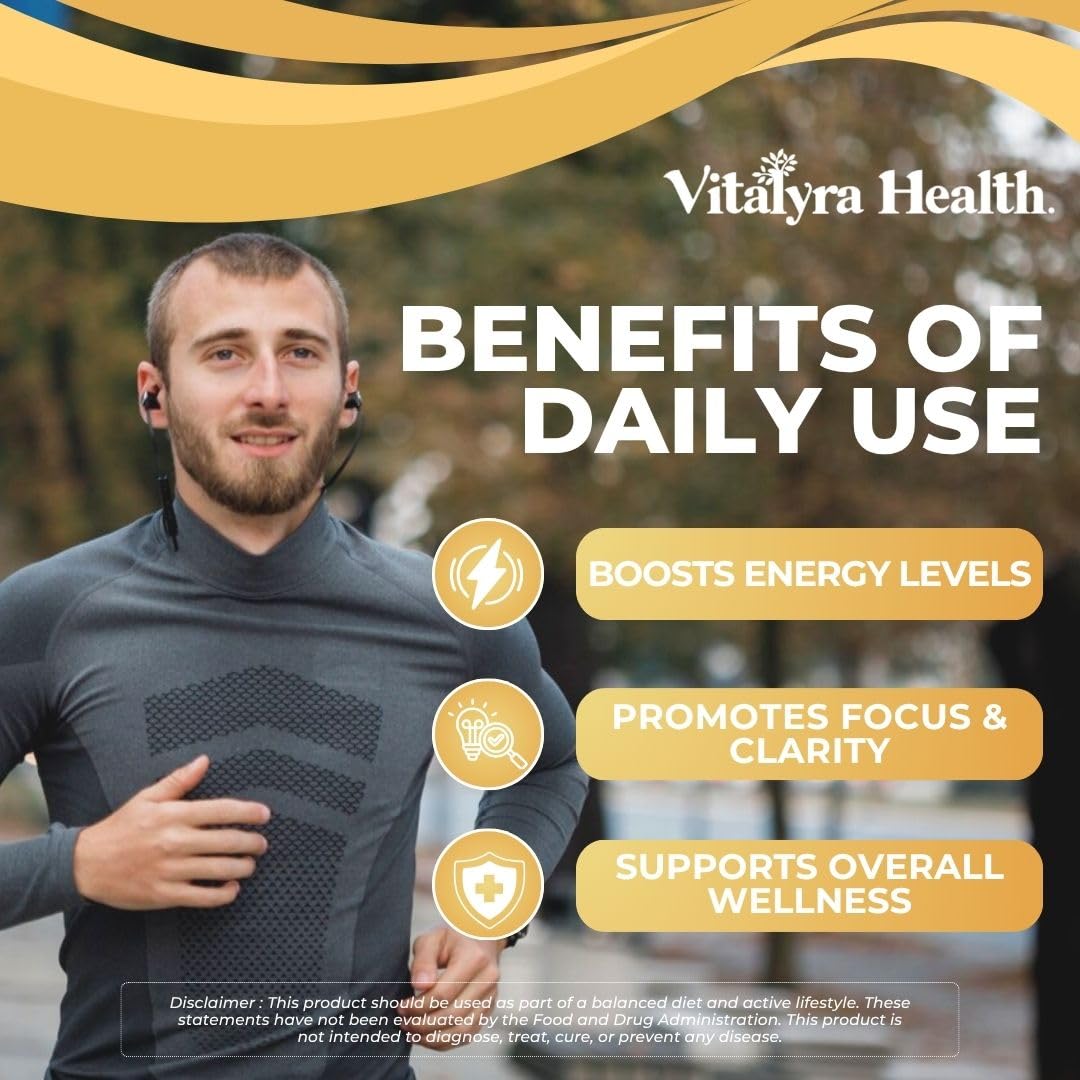Vitalyra Nitric Oxide Supplement for Men, L-Arginine L-Citrulline Booster — Amazon image 8