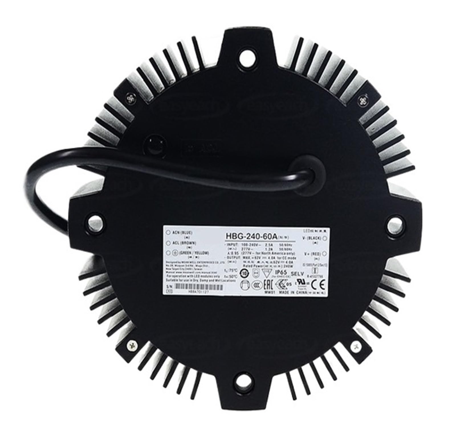 SWEWDSQG Switching power supply HBG-240-36B waterproof constant current