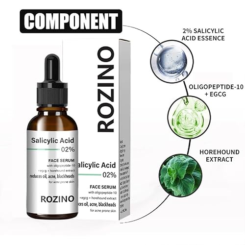 Miniatura 4 de 2 sueros faciales Botox, suero facial de ácido hialurónico ácido salicílico, Botox en una botella, apriete facial instantáneo para líneas finas de