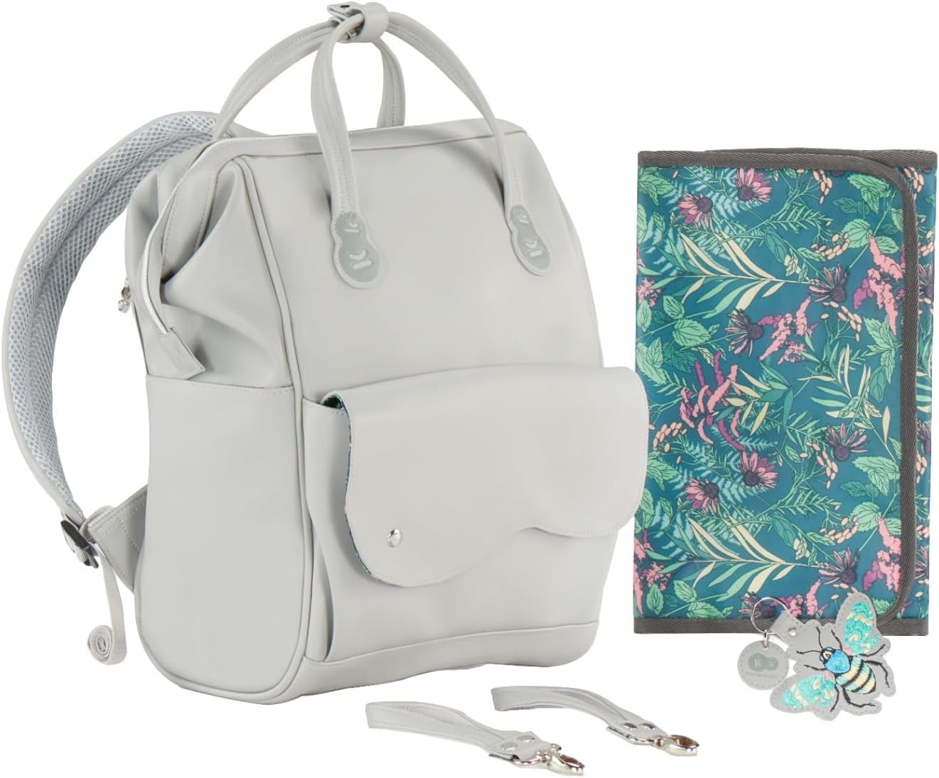 Kinderkraft Treasure Pack hátizsák szürke szín