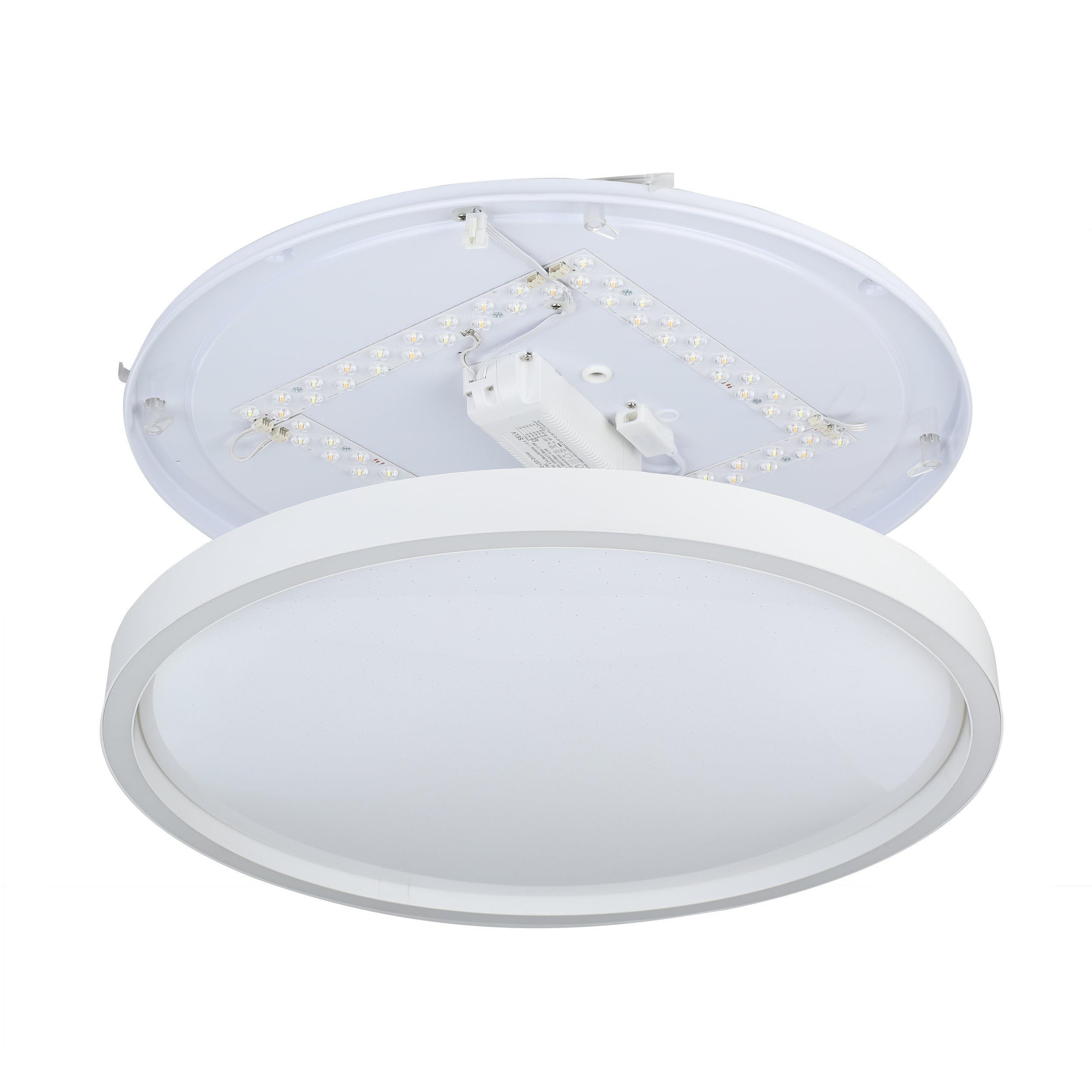 EGLO Connect.z Smart LED Deckenleuchte – 42 Cm, RGB, Dimmbar, Mit App & Sprachsteuerung