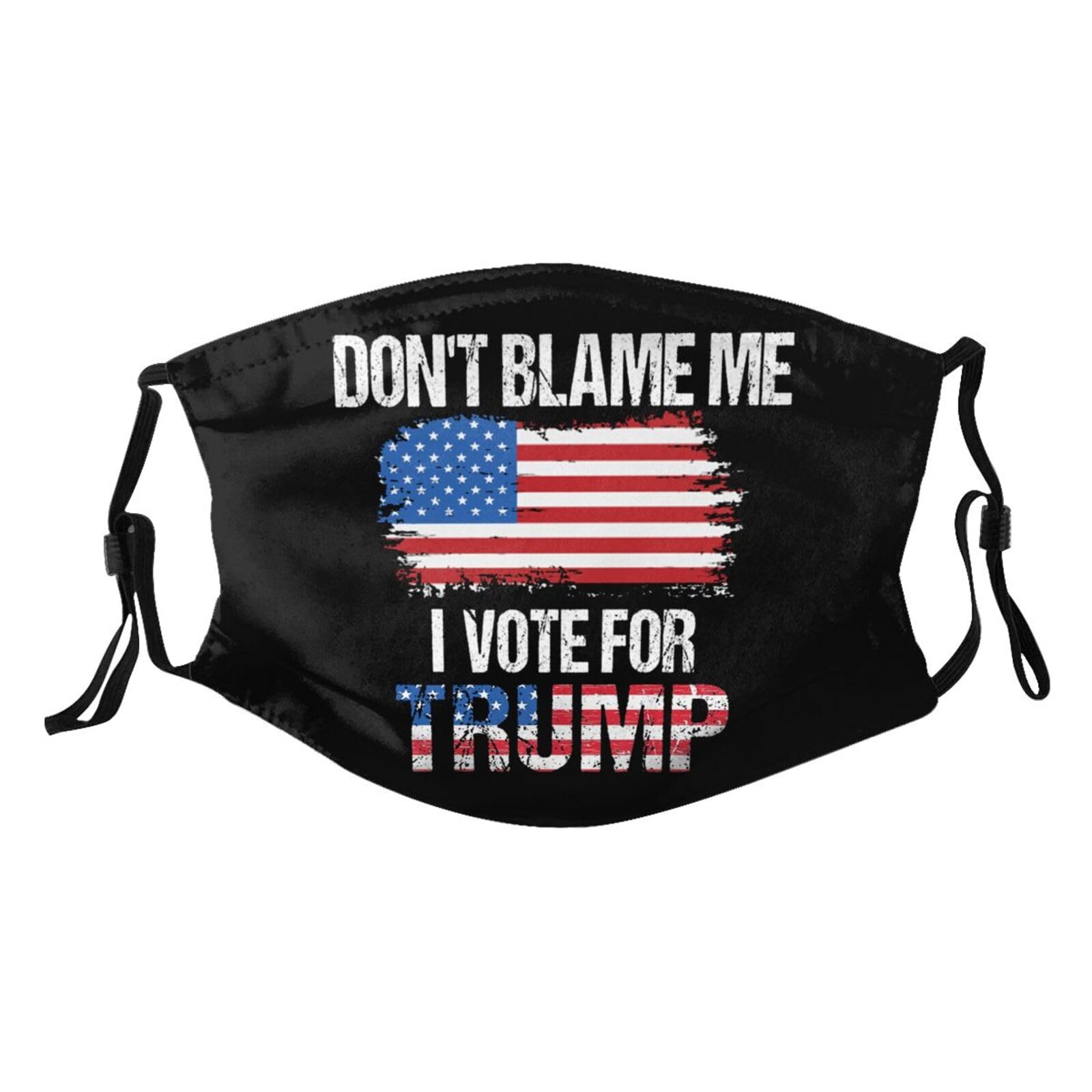 Don't Blame Me I Vote for Adult Dust Mask Adjustable Dust Face with 2 Filter86