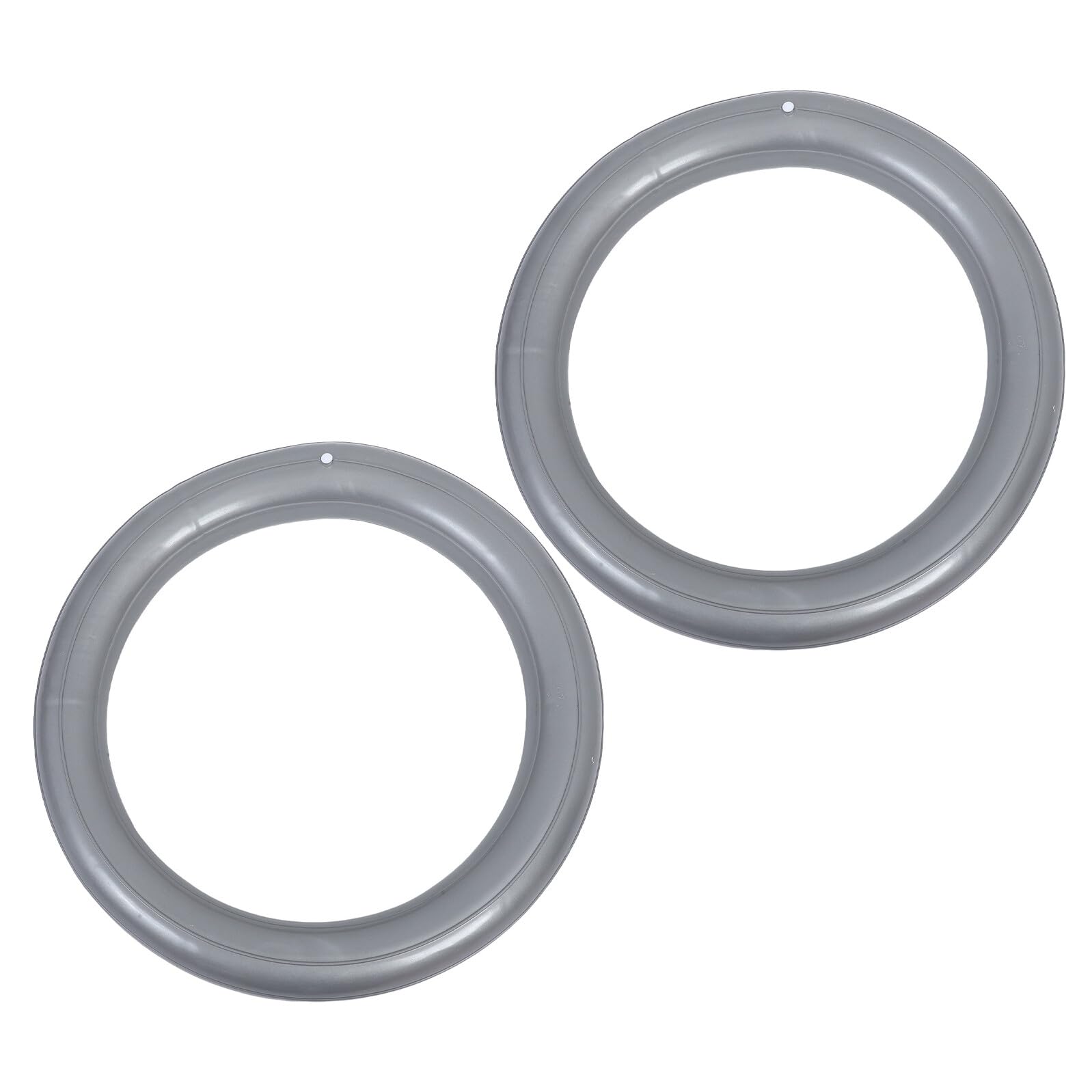 ibasenice Supporto per Palla da Ginnastica da Palestra 2 Pezzi Base Antiscivolo in Materiale Rinforzato per Sedia Palla da Yoga da 60 CM Stabile e Compatta per Fitness Stretching e