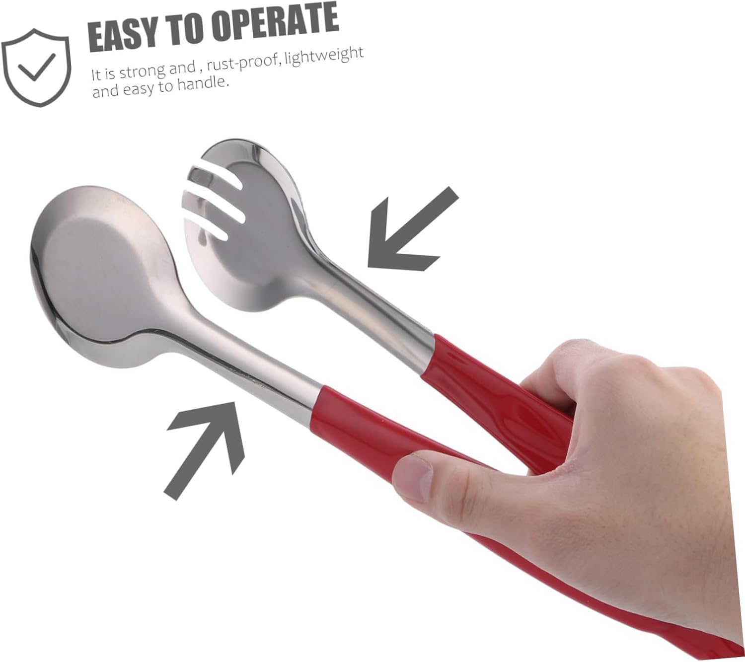 Pinze da cucina, pinze for bistecca, pinze for picnic, pinze for servire cibo, pinze for alimenti for uso domestico, pinze for alimenti in acciaio inossidabile, pinze for bistecca portatili, utensili