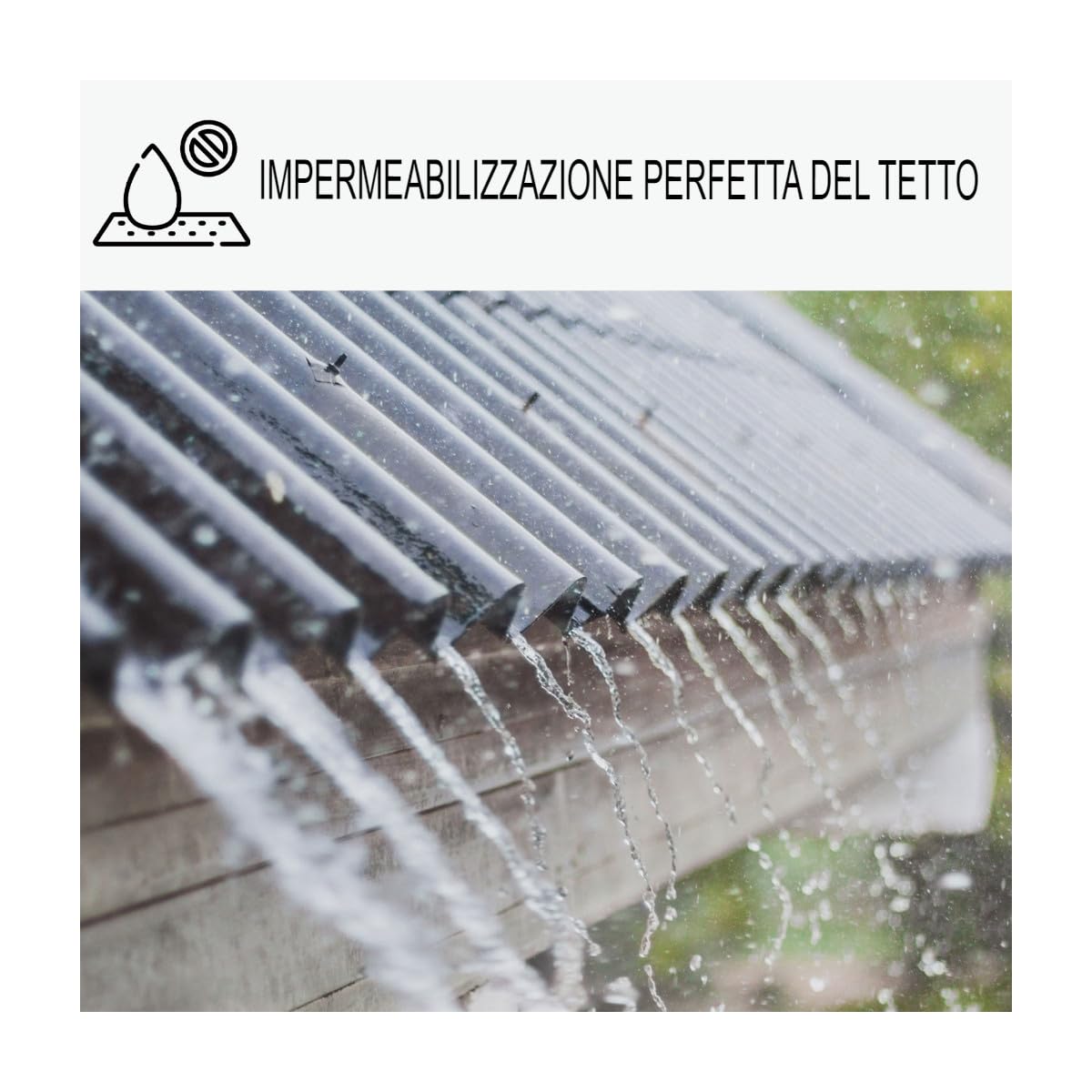 Vernice per amianto - 2,5 L Bianco - ARCANE INDUSTRIES