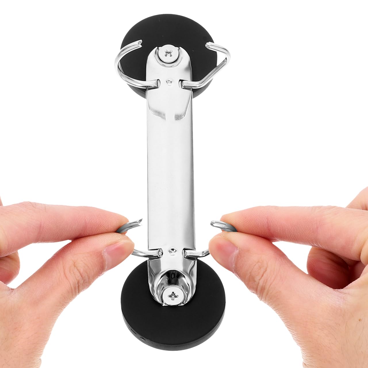LALAFINA 4Er Magnetischer Binder-Mechanismus Für Dokumentenhalter Magnetischer Aktenordner Magnetringe Für Wand Schreibtisch Oder Schrank Für Büro Schule Und Zuhause