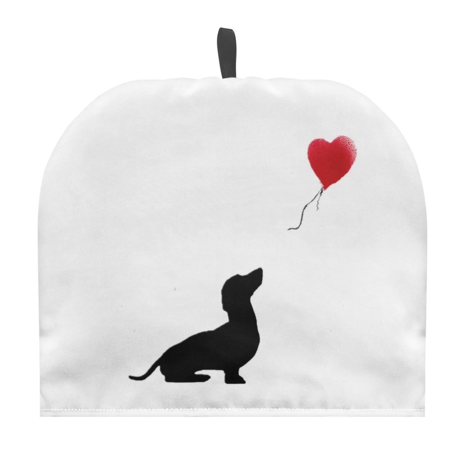 Howilath Dachshund Dog Teapot Cosies Dust Cover Home Kitchen Decor Tea Cosy for Teapots Breakfast Pot Protector Cover Kettle Dust Cover