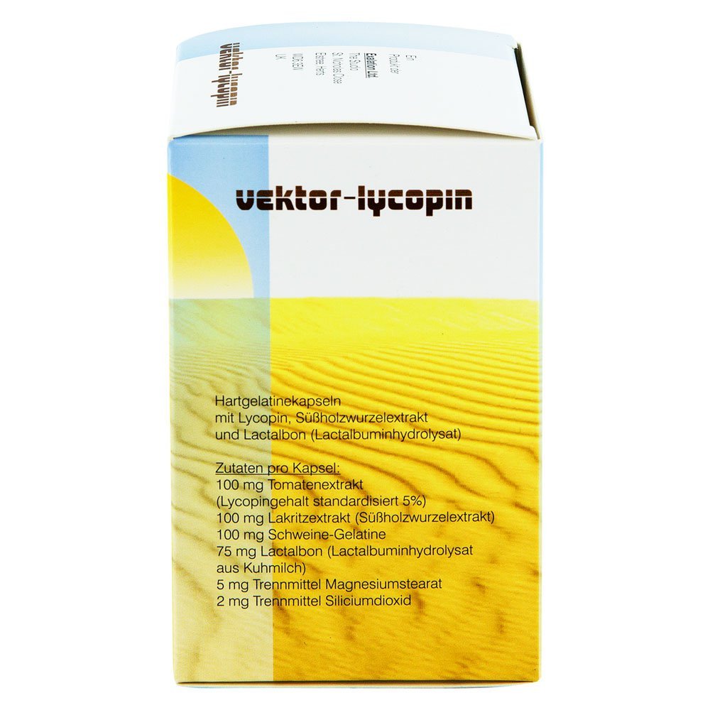 Vektor Lycopin Kapseln