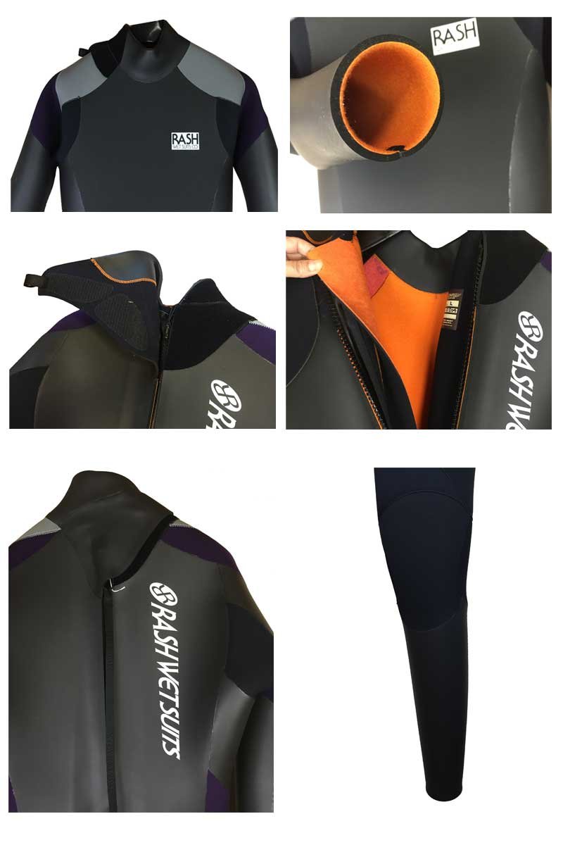 Amazon.co.jp: RASH WETSUIT メンズフルスーツ5/3.5mm 限定J7