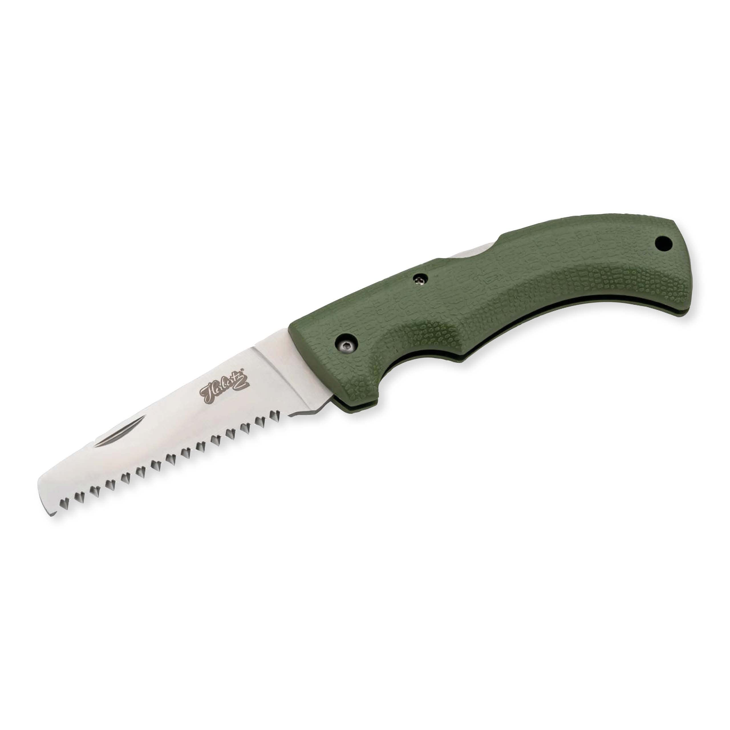 Herbertz Klappsäge aus rostfreiem 3Cr13 Stahl, robuste Back-Lock Arretierung, 21.6 cm, Outdoor-Handsäge für Garten, Camping oder Wandern