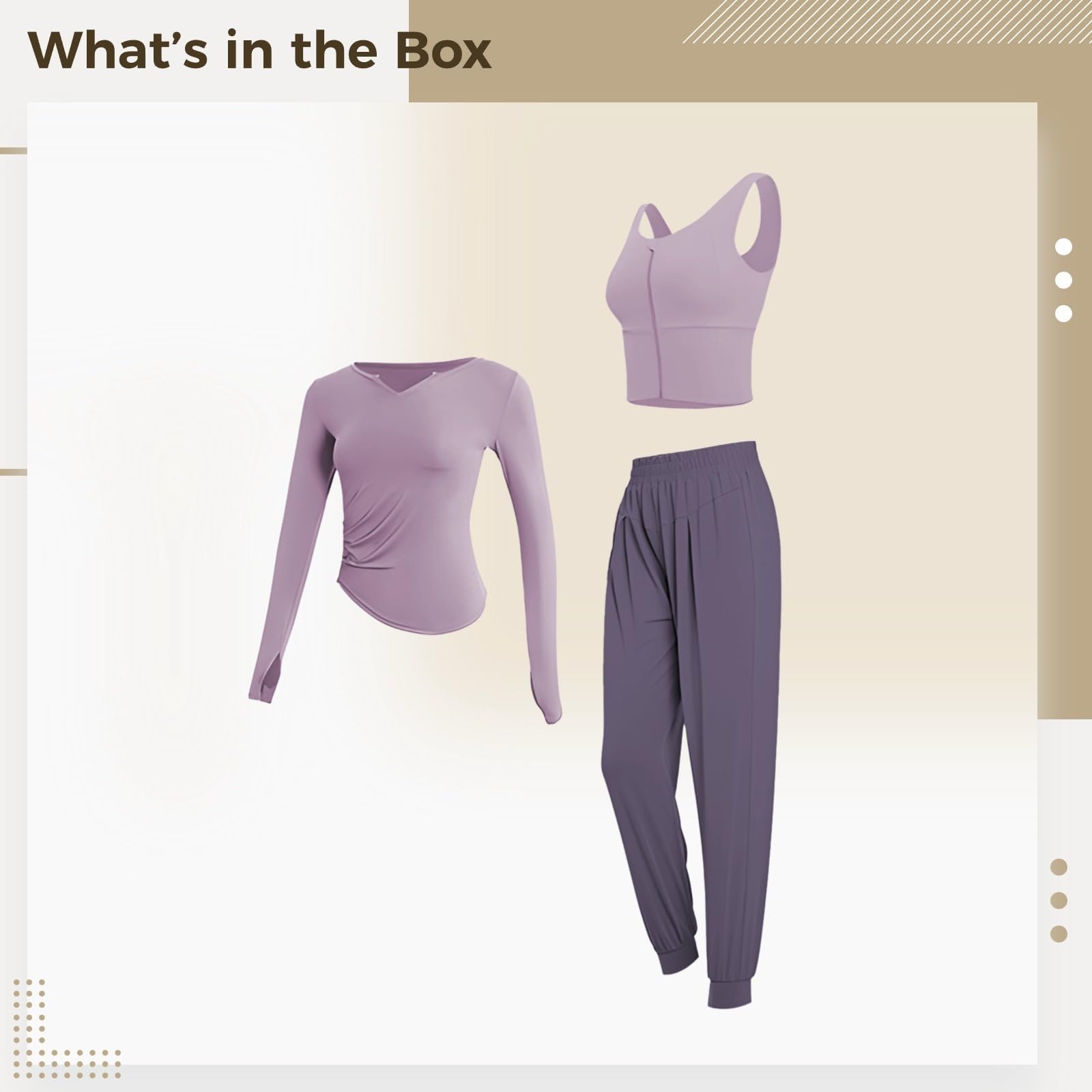 Set da allenamento da donna XXL, 3 pezzi, con giacca, top e pantaloni, misto poliestere spandex, traspirante e traspirante, ideale per yoga e palestra