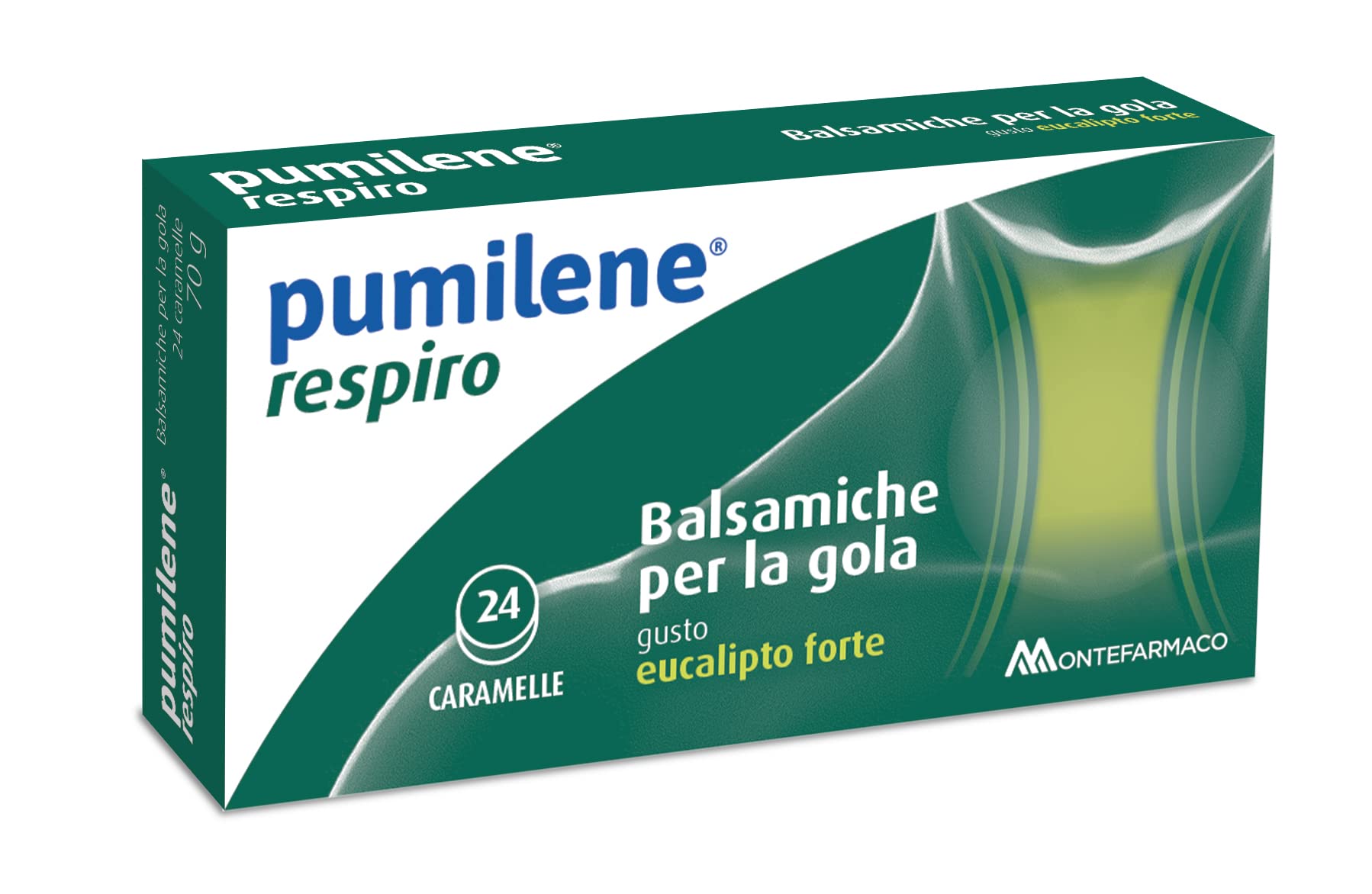 Pumilene Respiro 24 Caramelle Balsamiche Per La Gola (Eucalipto forte) :  Amazon.it: Alimentari e cura della casa