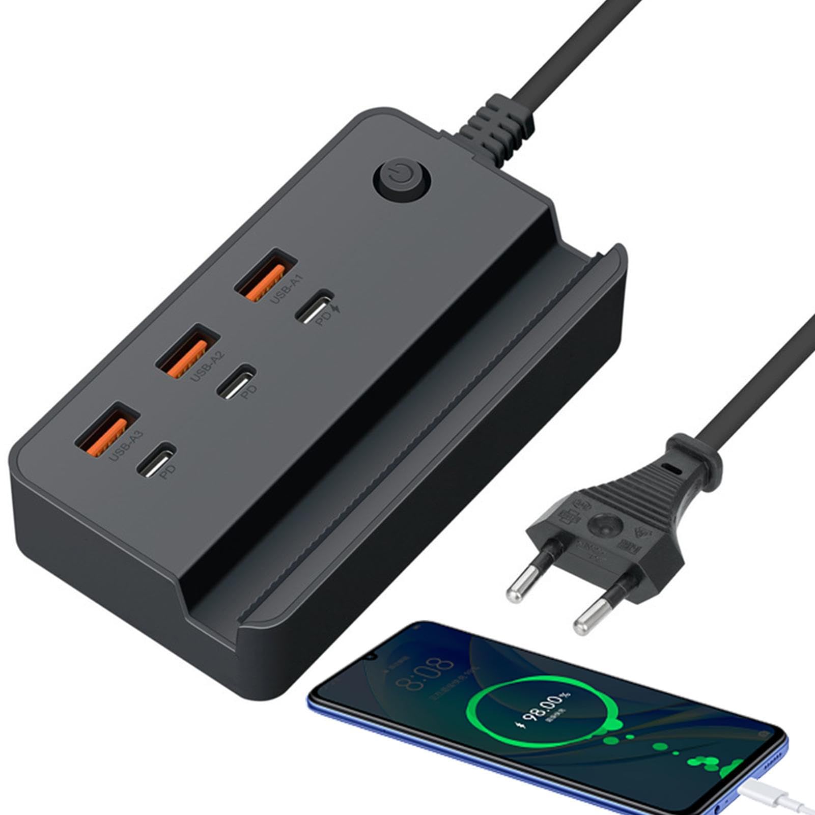 Stazione Ricarica 10 Porte USB-C SooPii Da 100W - Organizer Per Telefono, Tablet, Dispositivi Multipli