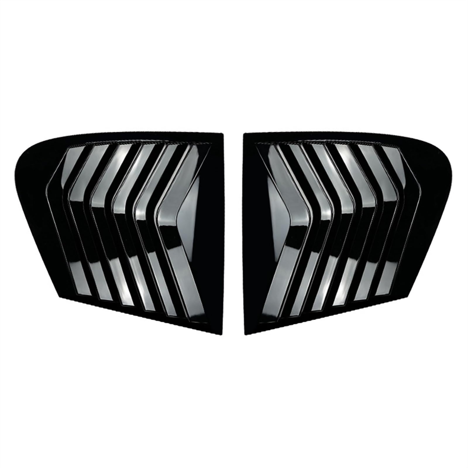 EMIGOS Car Rear Window Shutter Cover Trim Window Louver Side Vent Trim Accessories For B&MW 1 Series F20 118i 120i 2011-2019 (Color : B)
