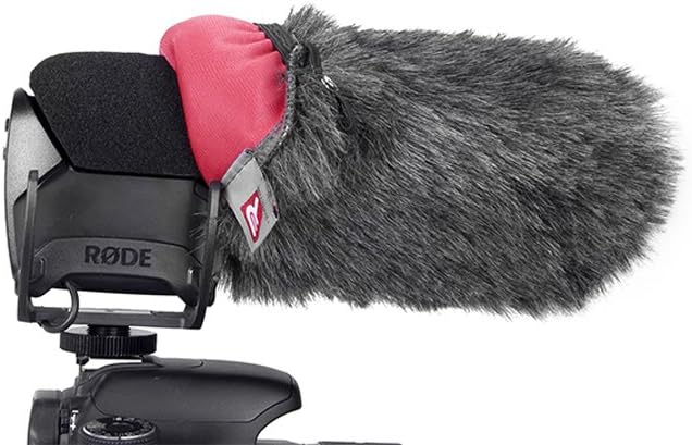 Rycote Mini Windjammer for Rode VideoMic Pro with Rycote Lyre Suspension, Fur Windshield