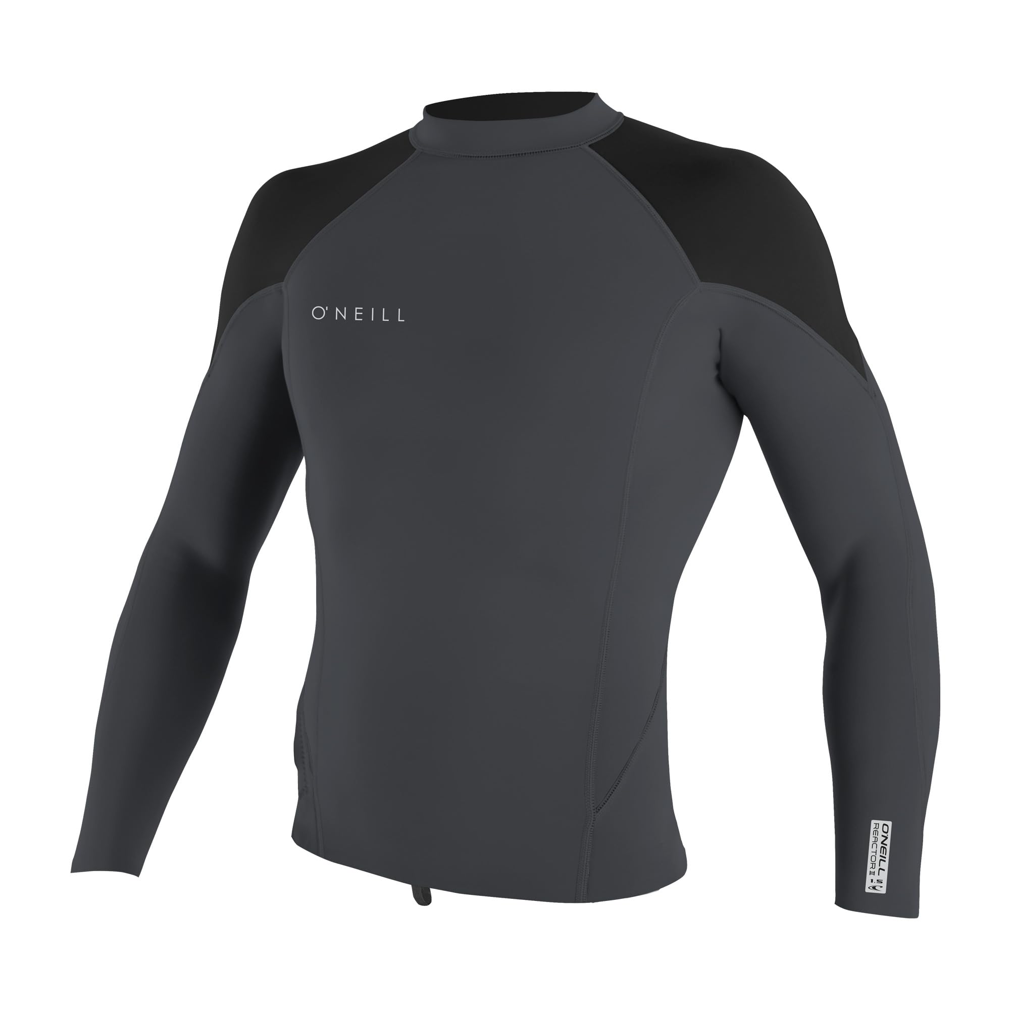 O'Neill Wetsuits Mens Reactor-2 1.5mm L/S Top Wetsuits, Graphite/Black/Cool Grey, X-Large US